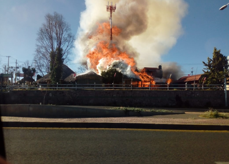 Arde restaurante en la capital; no hay lesionados