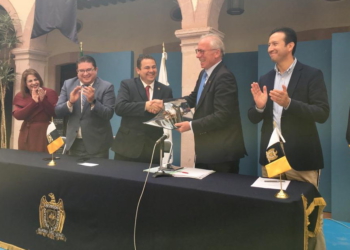 Establecen bases de cooperación la UAZ y embajada de Austria en México