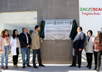 Inaugura Tello hospital comunitario en Sombrerete