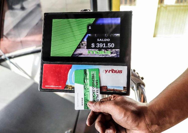 Inician pruebas de uso de tecnología en transporte público