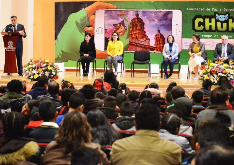 A través de videojuego promueven cultura de la paz y derechos de niñez