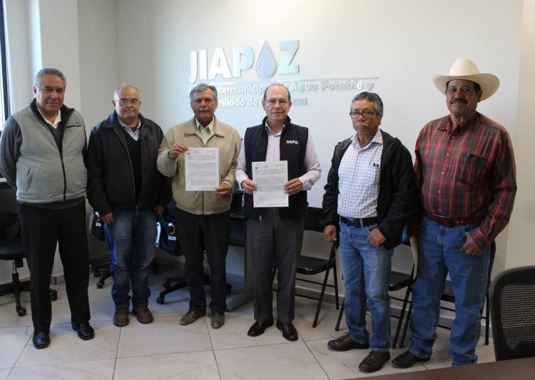 Apoyarán con agua tratada a ejidatarios de Guadalupe