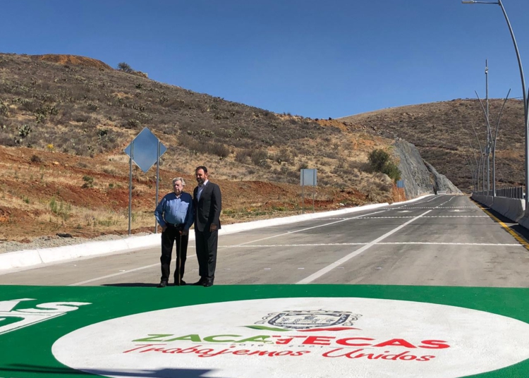 Inauguran Vialidad Manuel Felguérez