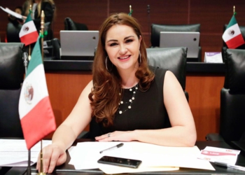 Designan a Geovanna Bañuelos coordinadora parlamentaria del Partido de la Trabajo en el Senado