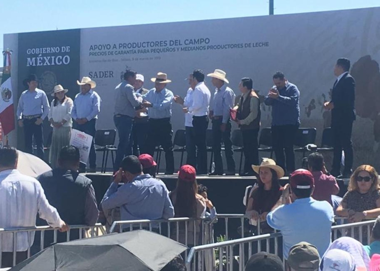 8 pesos y 20 centavos valdrá la leche según AMLO