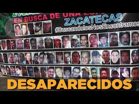 Para abril, comisión de búsqueda de desaparecidos en Zacatecas