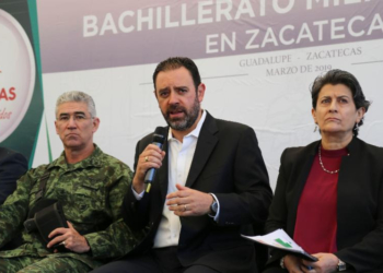 Instalará Tello prepa militar en el fallido máximo foro cultural de Zacatecas