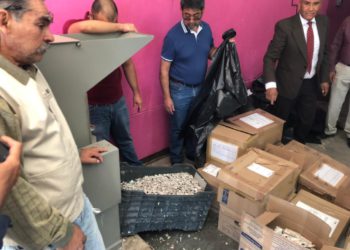 Renacerán como muebles credenciales para votar destruidas