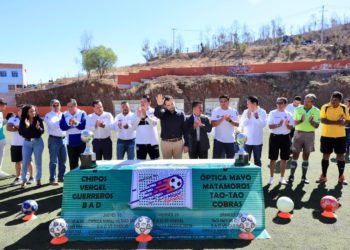 Inauguran domo en la primaria Francisco Goitia de la capital