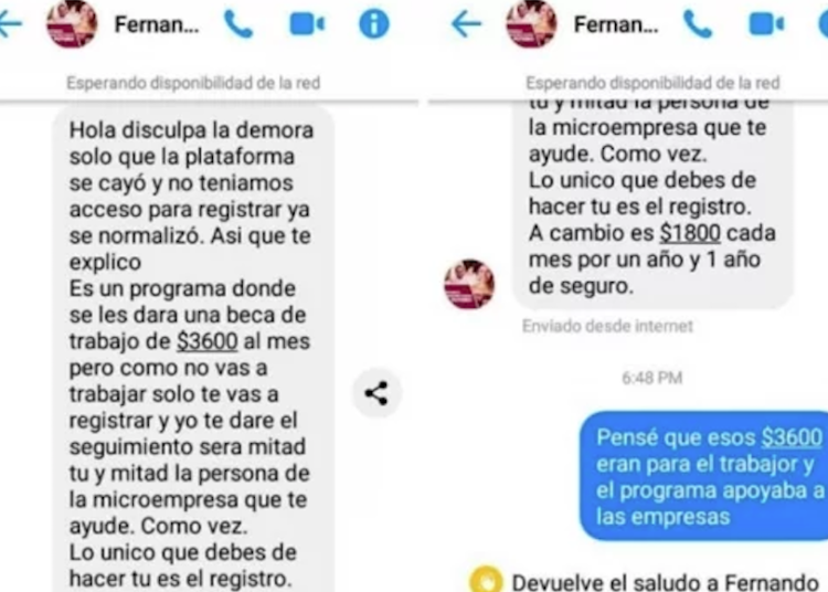 Reportan corrupción en Jóvenes Construyendo el Futuro