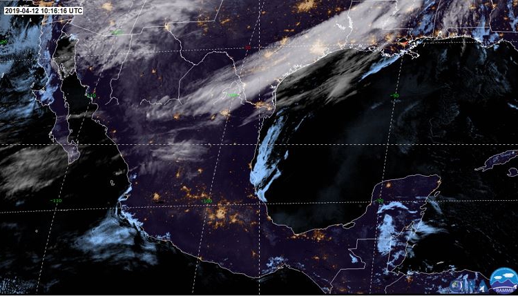 Continúa potencial de vientos fuertes