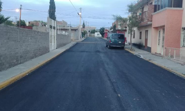 Supervisan avances del programa de mejoramiento de vialidades