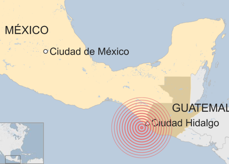 Sismo de magnitud 6.8 sacude Chiapas