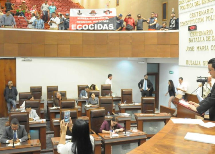 Piden diputados que gobierno estatal medie entre Peñasquito y ejidatarios