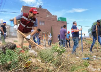 Trabajan vecinos y autoridad para lograr un Zacatecas limpio