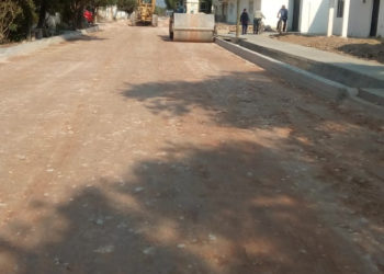 Pavimentan vialidades en Jerez