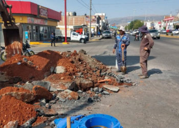 Habrá retraso en el abastecimiento de agua en zonas de Guadalupe debido a obras