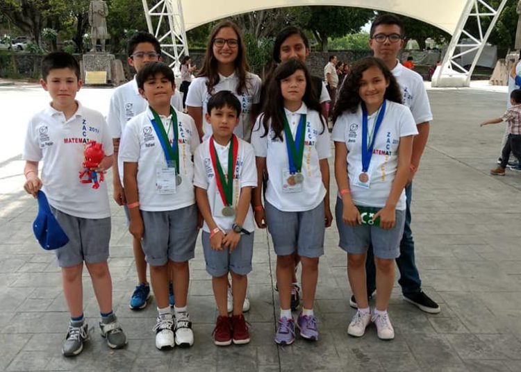 De Zacatecas, niños campeones nacionales de matemáticas