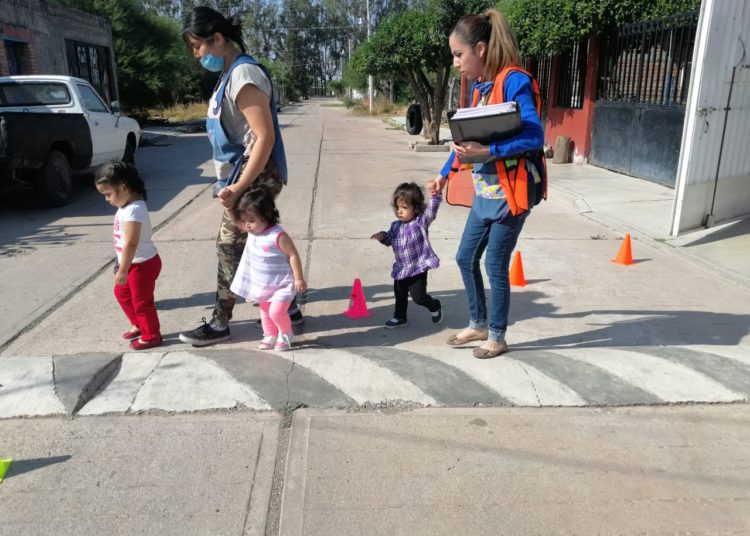 Participan en simulacros estancias infantiles de Jerez