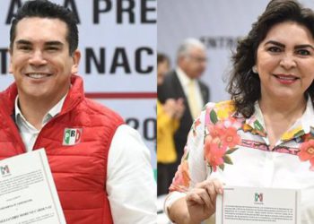 Ivonne Ortega y Alejandro Moreno van por la dirigencia del “tricolor”