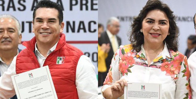 Ivonne Ortega y Alejandro Moreno van por la dirigencia del “tricolor”