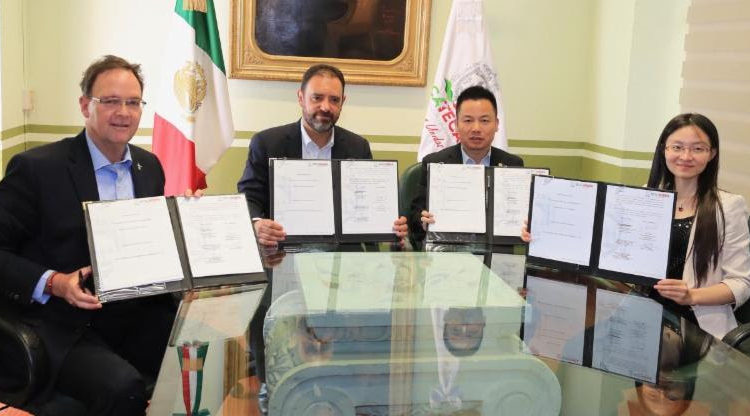 Firman convenio para construir el Parque Industrial Zacatecas