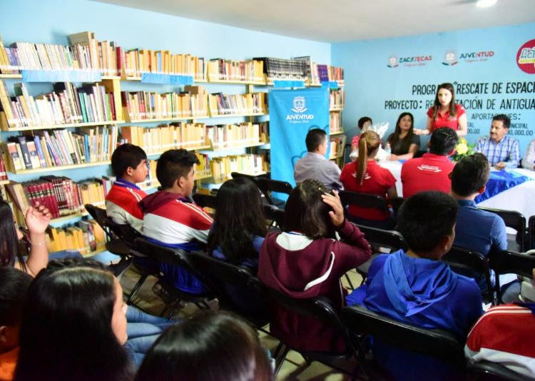 Rehabilitan biblioteca municipal