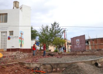Inicia la construcción de gimnasios al aire libre en la capital