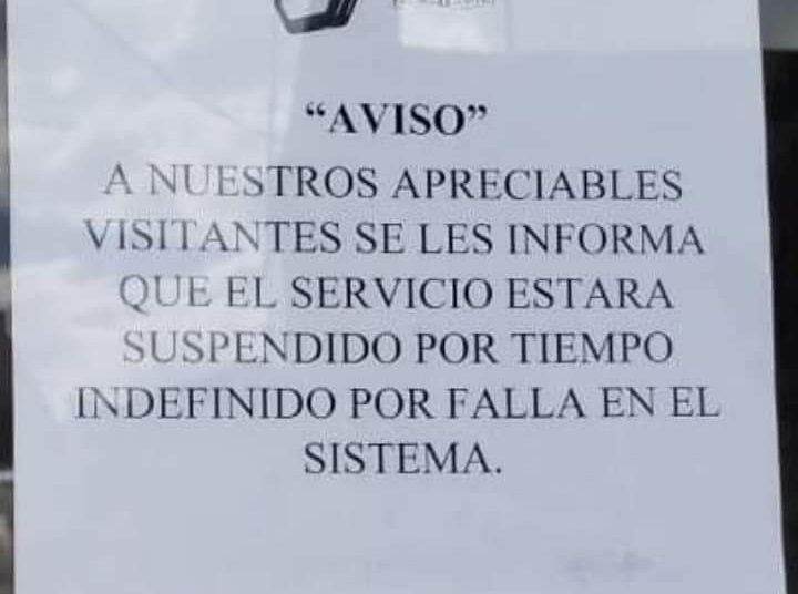 Realizan reparaciones al Teleférico por falla en el sistema