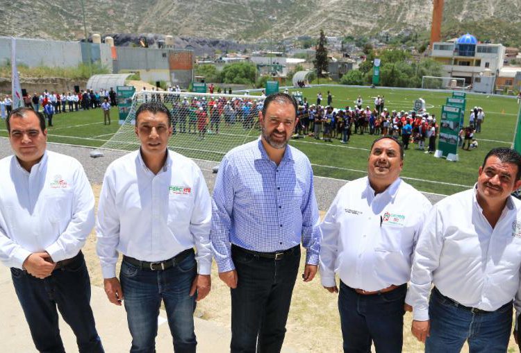 Entrega Tello modernización de centros escolares en Concepción del Oro