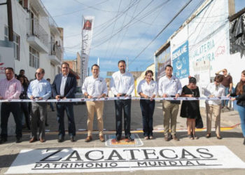 Inauguran rehabilitación de la calle Pánfilo Natera