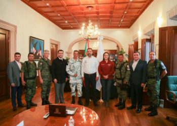 Recibe Tello a coordinadores de la Guardia Nacional