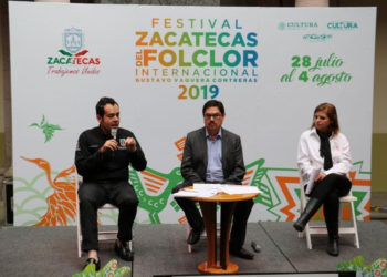 Presentan el festival del folclor