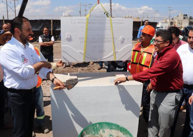 Inicia la construcción del Centro de Justicia para las Mujeres en Fresnillo