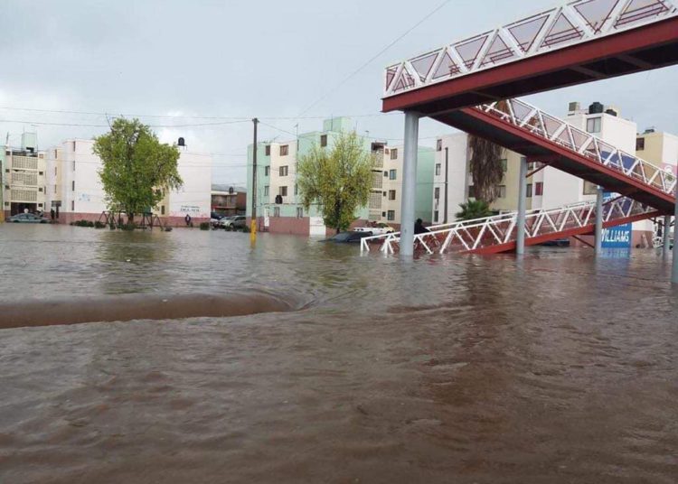 Apoyará gobierno estatal a afectados por lluvias en Fresnillo