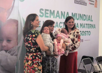 El 30 por ciento de las mamás zacatecanas amamantan a sus hijos