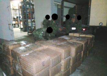 Aseguran efectivos del Ejército 3 toneladas de droga en Zacatecas
