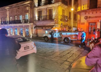 Fuga de gas provoca explosión en el centro capitalino