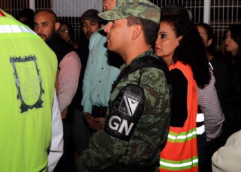 Participa Guardia Nacional en las marchas exploratorias en la capital