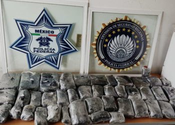 Detiene Policía Federal a cuatro sujetos en posesión de cristal