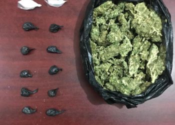 Asegura PEP a sujeto en posesión de droga en Calera