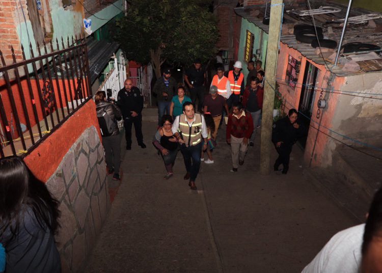 Realizan marcha exploratoria de seguridad en la Lázaro Cárdenas