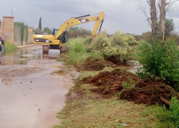 Mantienen labores de atención para afectados por las lluvias en Fresnillo
