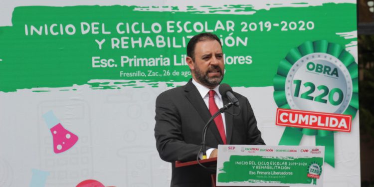 Inician actividades más de 521 mil alumnos en el ciclo escolar 2019-2020