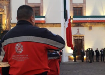 Conmemoran Día Nacional de la Protección Civil a 34 años del sismo del 85