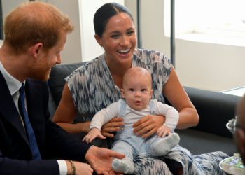 Aparición de Archie, el bebé real en su primer viaje oficial