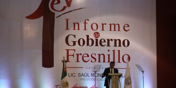 Saúl Monreal asegura han disminuido índices de inseguridad durante su mandato