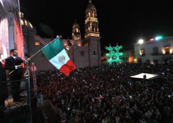 Celebran zacatecanos la independencia de México