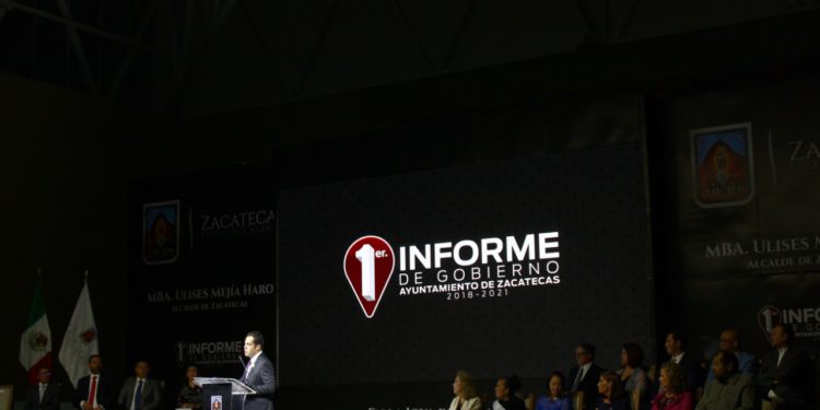 En Zacatecas decimos cero “moches” ; sentencia alcalde capitalino en 1er informe