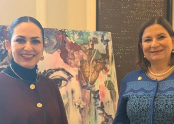 Asiste diputada Lizbeth Márquez a encuentro cultural en Chicago